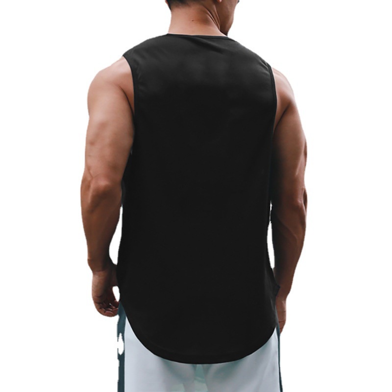 Áo ba lỗ thể thao dáng rộng khô nhanh đơn giản thời trang dành cho nam cỡ M-2XL