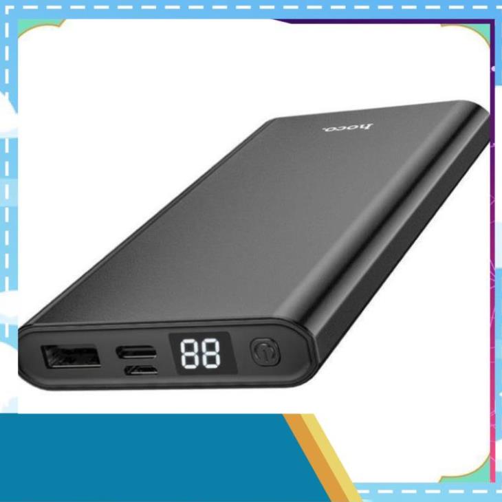 Pin sạc dự phòng Hoco 10000mAh J68  Màn hình kỹ thuật số LED Resourceful Cao cấp bh 12 tháng