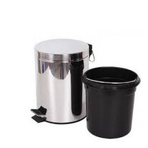 THÙNG RÁC TRÒN INOX ĐẠP CHÂN VINAMOP: 5L , 12L , 20L - HÀNG CHÍNH HÃNG VINAMOP