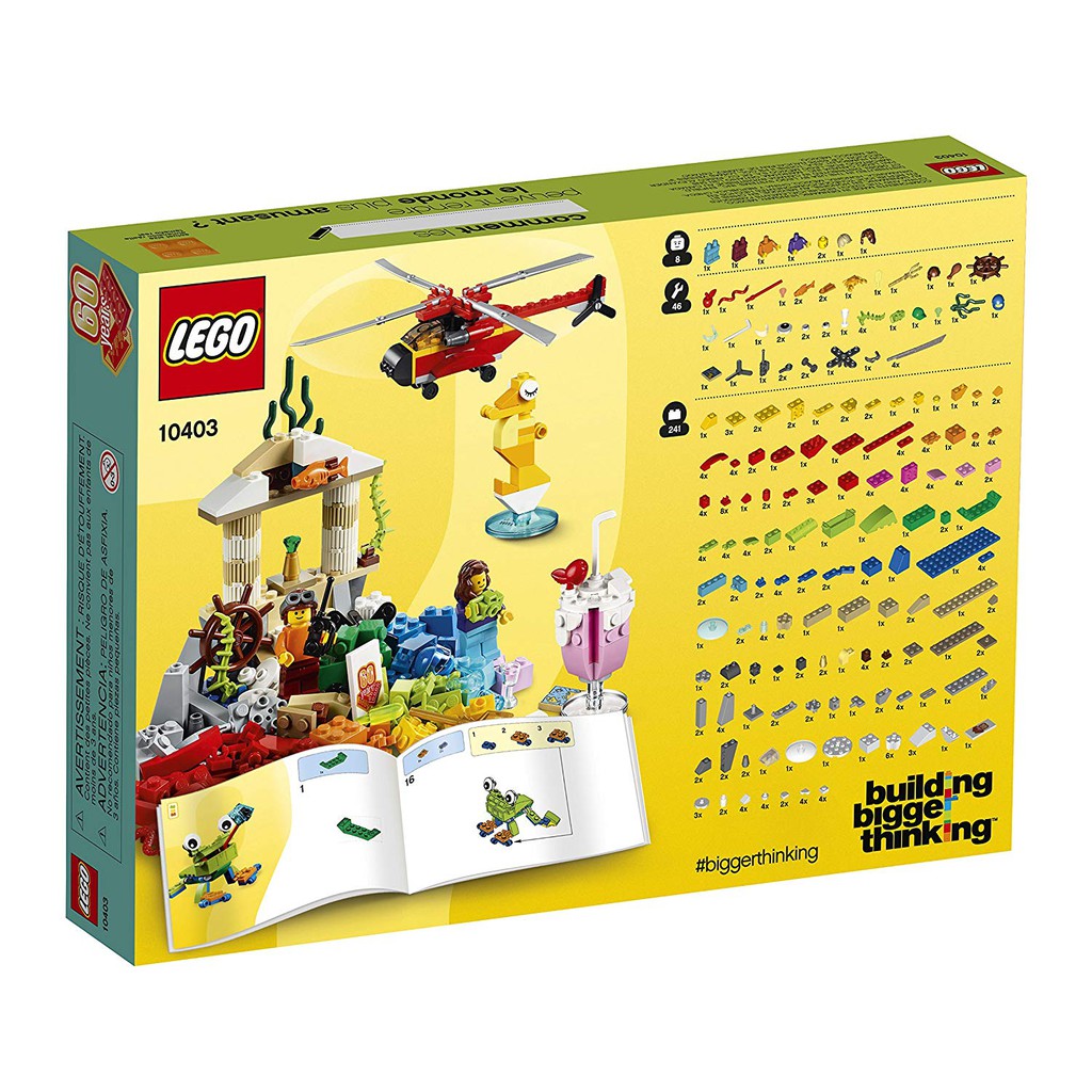 Bộ Đồ Chơi Lego Xếp Hình Thế Giới Cổ Điển 10403