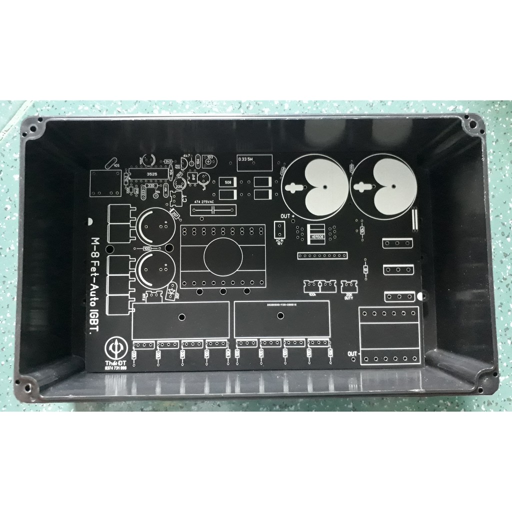 PCB - BOARD IGBT AUTO 10 MOSFET - MẠCH KÍCH IGBT 10 FET