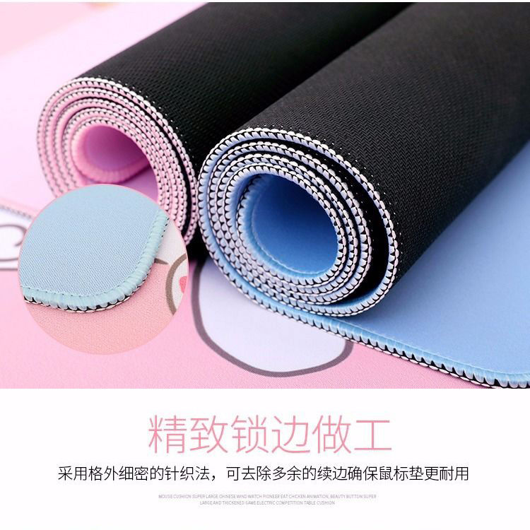Thảm Lót Chuột Và Bàn Phím Máy Tính Hình Hoạt Hình Dễ Thương