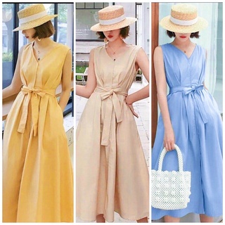 Đầm váy freesize sát nách 3 màu
