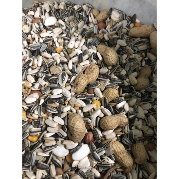 Hạt trộn vẹt lớn hãng Deli gói 500g - 1kg