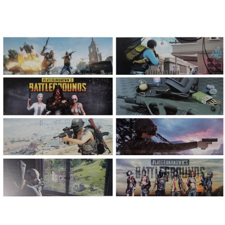 Hộp 32 Bookmark Đánh Dấu Sách PlayerUnknown's Battlegrounds