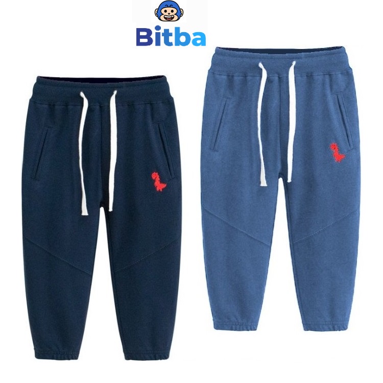 Quần dài bé trai size đại xuất dư hàn quốc chất cotton da cá cho bé từ 2 đến 10 tuổi Bitba