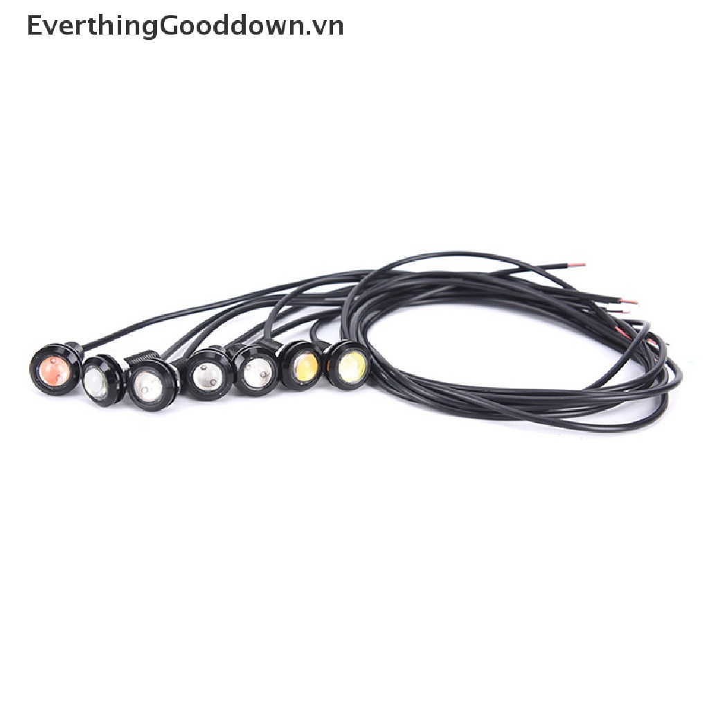 Đèn LED TíN HiệU ChốNg Sương Mù Ban NgàY 9W 12V 18MM Cho Xe Hơi