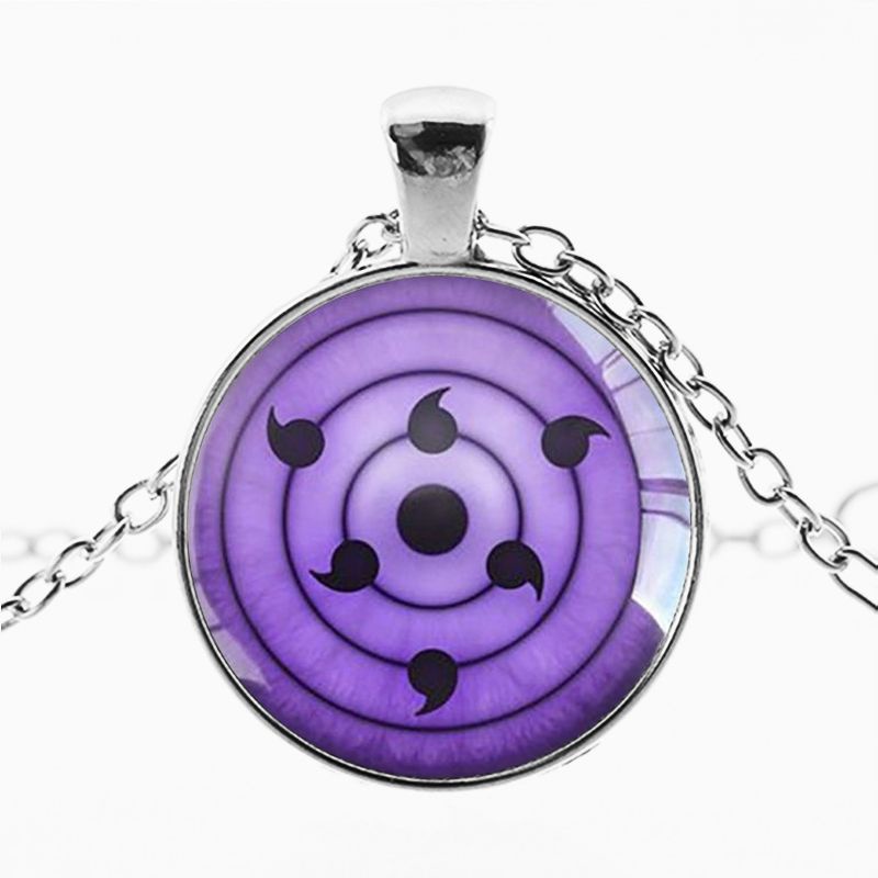 Dây chuyền mặt hình con mắt trong phim hoạt hình Naruto