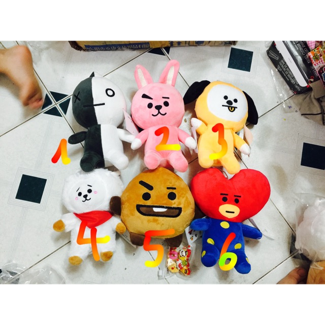 Gấu bt21 gấu bts