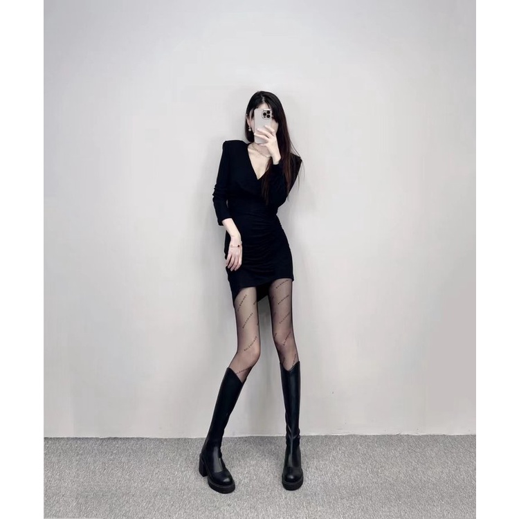 Giày bốt cổ cao mũi tròn khóa kéo năng động dành cho nữ | BigBuy360 - bigbuy360.vn