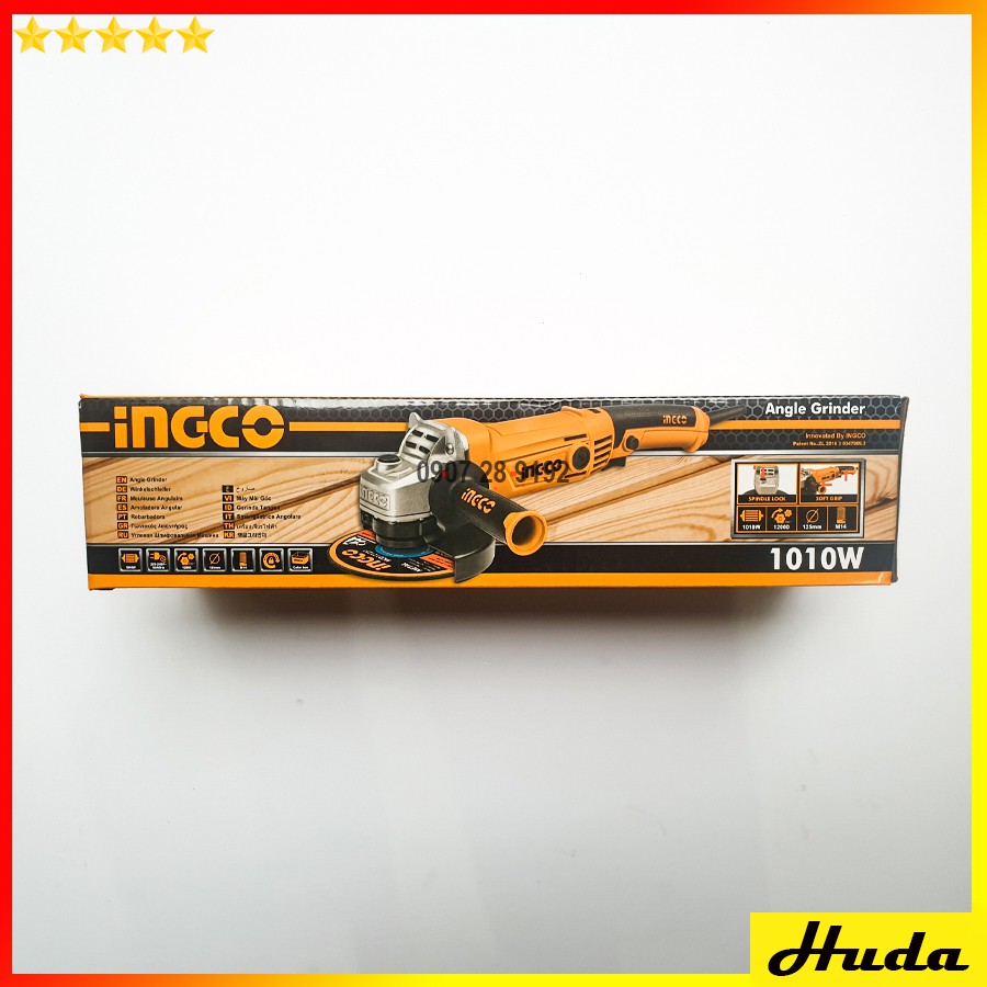 1010W -125MM Máy mài góc hiệu Ingco AG10108 [Chính Hãng Ingco]