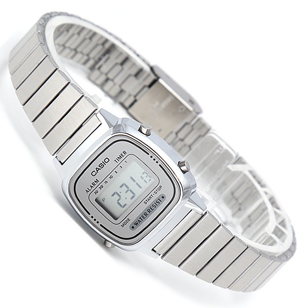 Đồng hồ nữ dây kim loại Casio chính hãng Anh Khuê LA670WA-7DF (24mm)