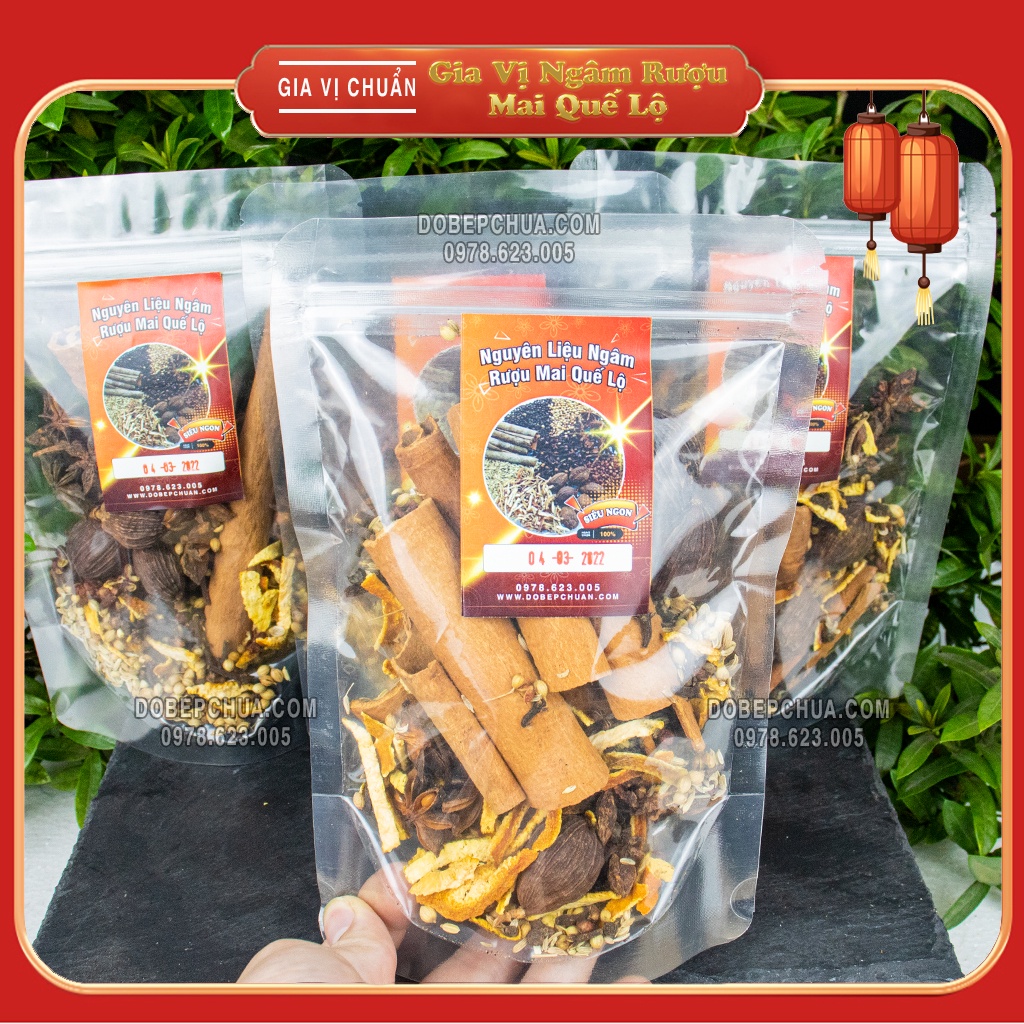 Nguyên Liệu Ngâm Rượu Mai Quế Lộ Chuẩn Vị Trung Hoa Thơm Ngon