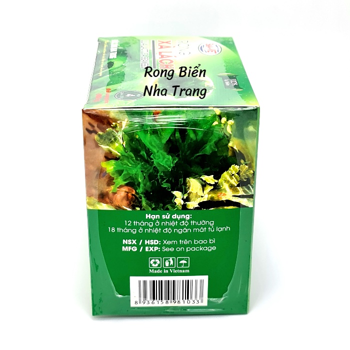 Rong biển xà lách - Hộp 600g gồm 4 gói mỗi gói 150g