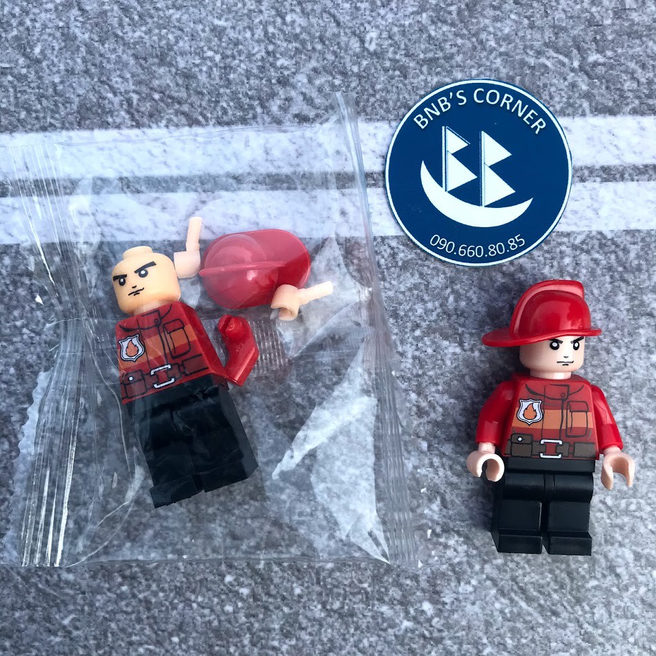 Mini figure |Mô hình nhân vật phối cảnh gara mô hình, xe mô hình