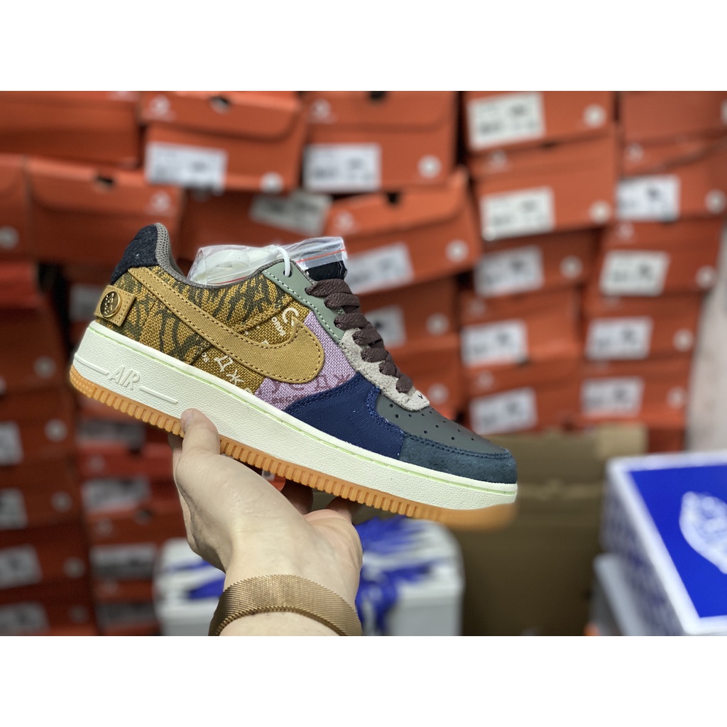 GIÀY Thể Thao Sneakers- AF1 TRAVIS SCOT Bản S.C [ FULL BOX + FREE SHIP ]
