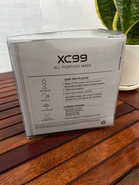 [Sử Dụng Nhiều Lần] Khẩu Trang Nhựa XC99 VN68 - Khẩu Trang Trong Suốt Có Van Nhựa Y Tế Xuất Khẩu 1 Hộp/1 Cái | BigBuy360 - bigbuy360.vn