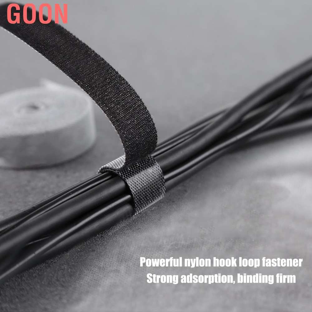 Goon Set 5 Dây Quấn Cáp Có Móc Tiện Lợi 1.5m