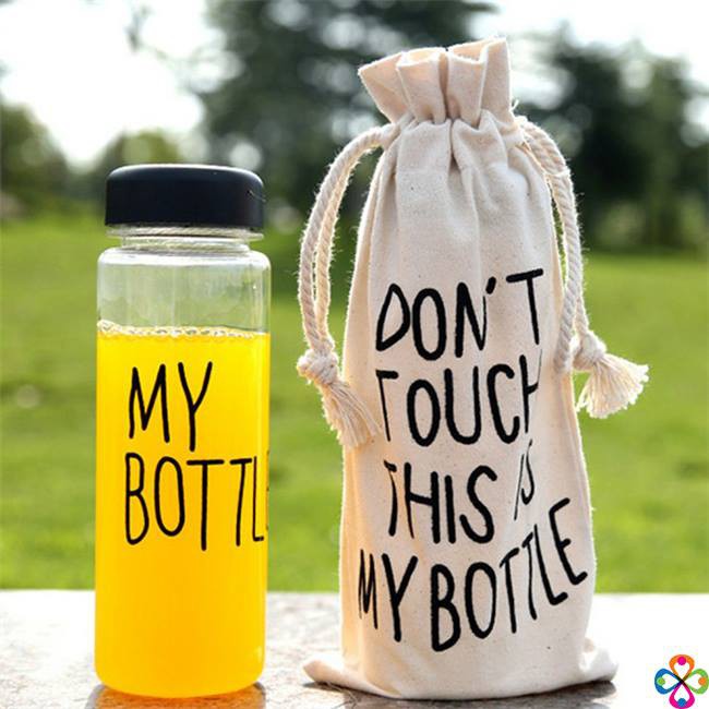 Bình nước detox Water Pongdang | My Bottle tặng kèm túi vải, chai đựng nước nhựa