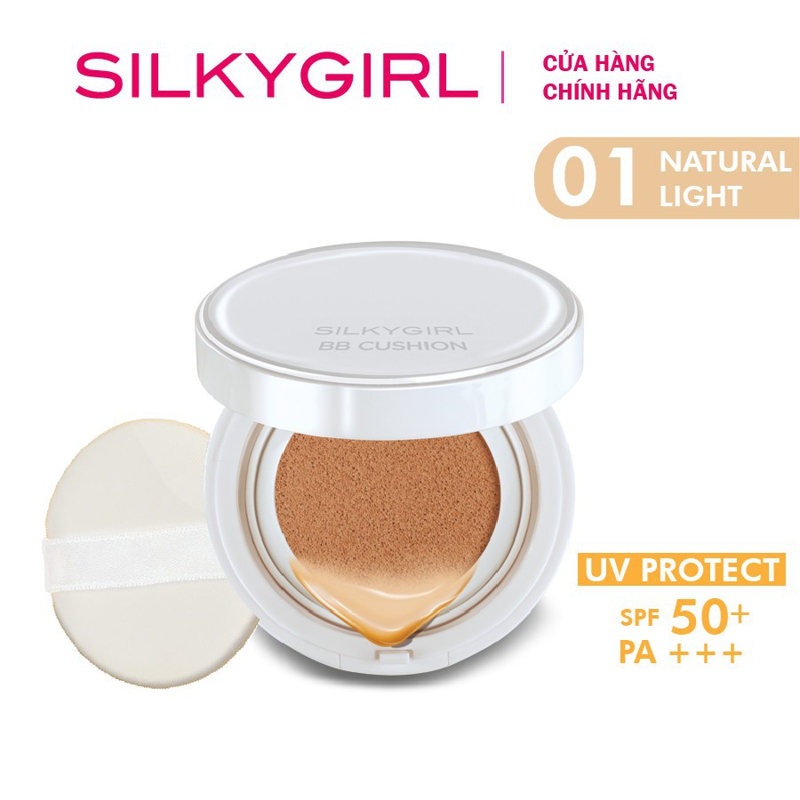 Phấn Nước Silkygirl Magic BB Cushion SPF50/PA+++