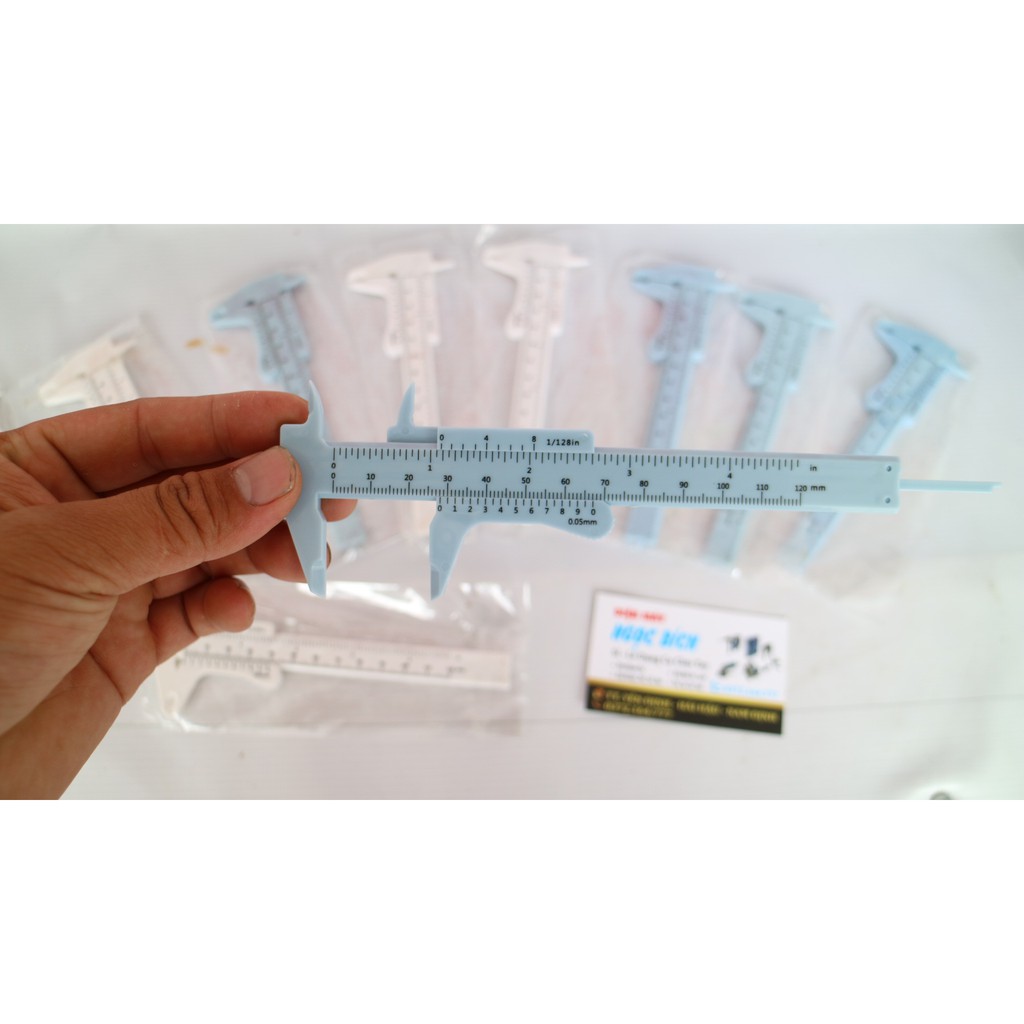 Thước Kẹp 120mm Bằng Nhựa Cao Cấp tiện dụng