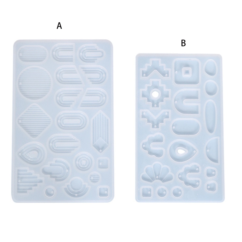 Khuôn Silicon Làm Mặt Trang Sức Bông Tai DIY Cho Nữ