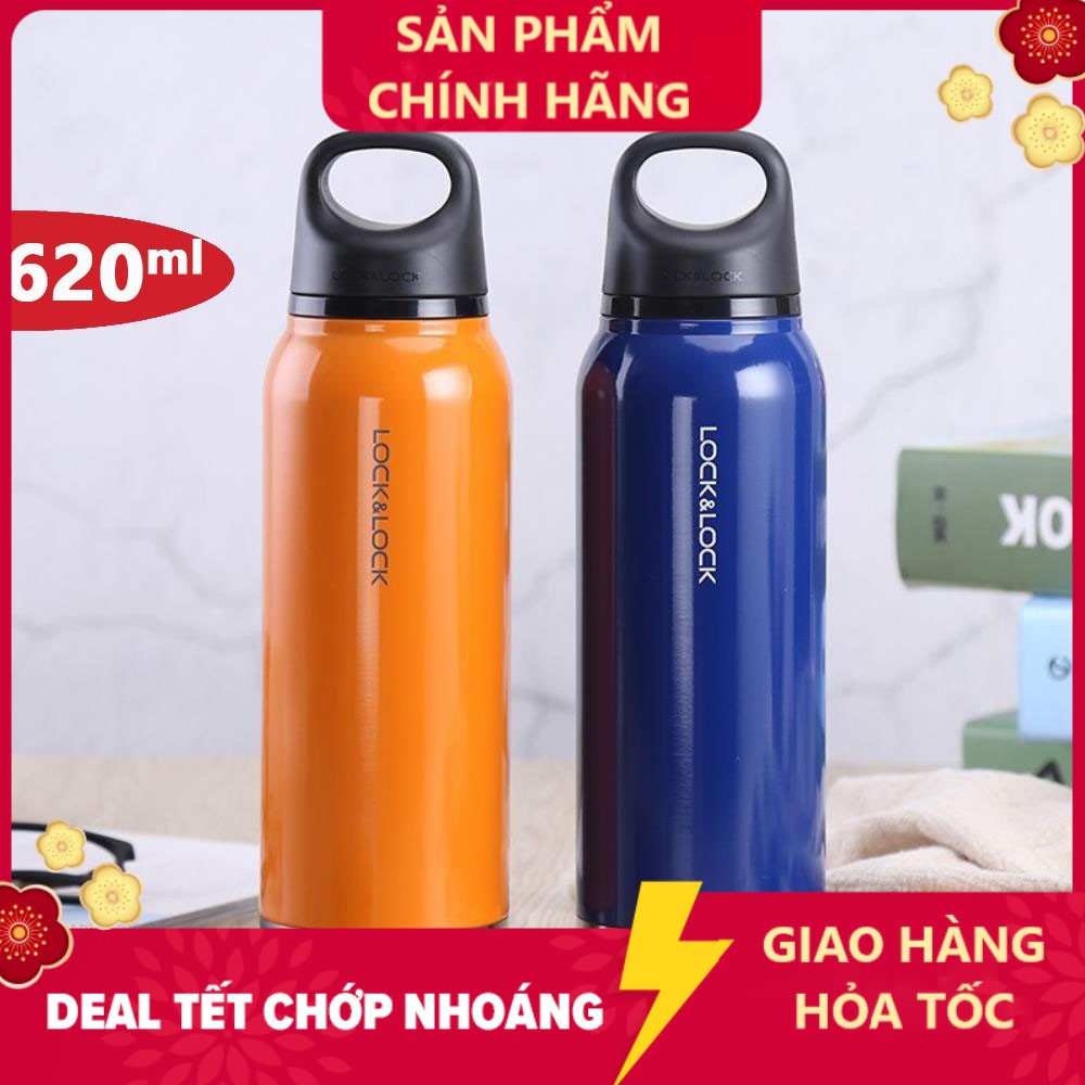 Bình giữ nhiệt Lock&lock Loop Tumbler 620ml LHC4154 /  530ml LHC4153 - Hàng chính hãng