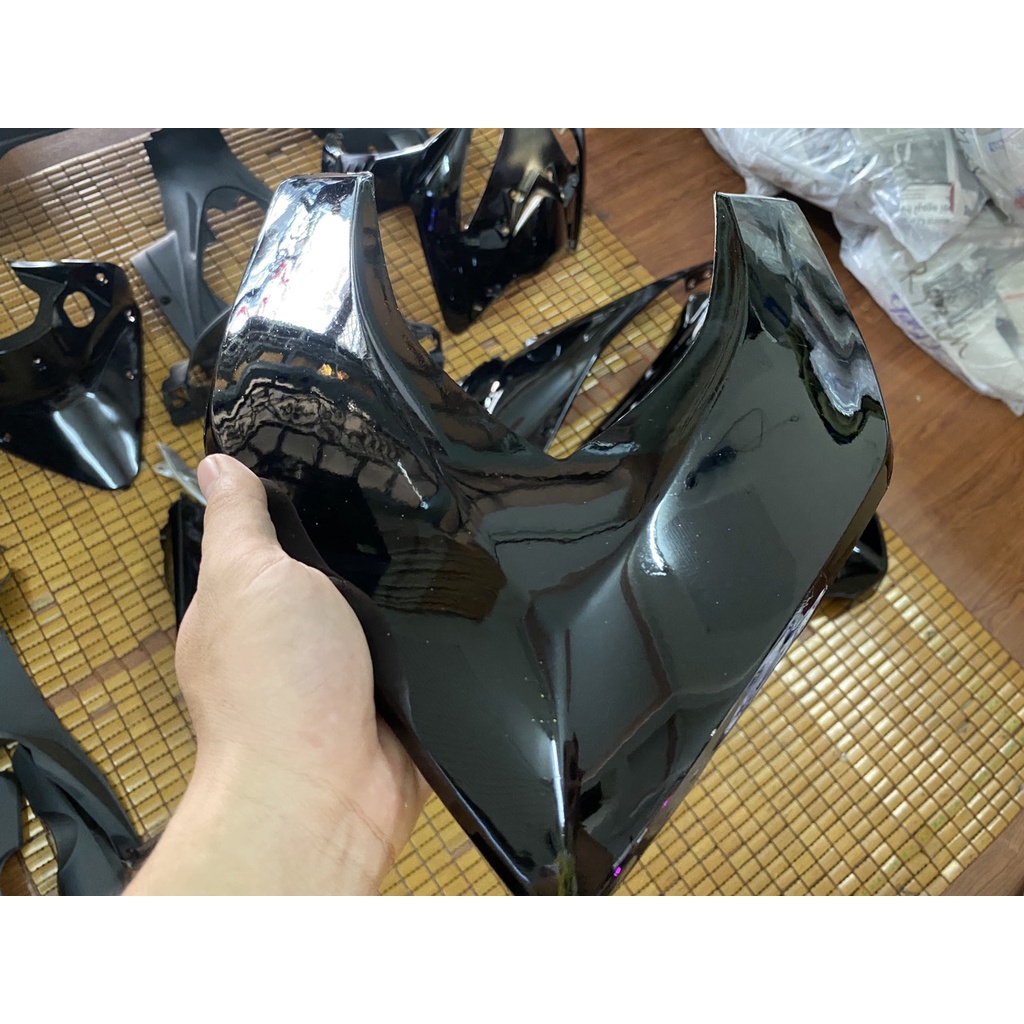 Dàn áo Wave RSX 110 đời 2010-2012 hàng Việt Nam loại 1 màu Đen