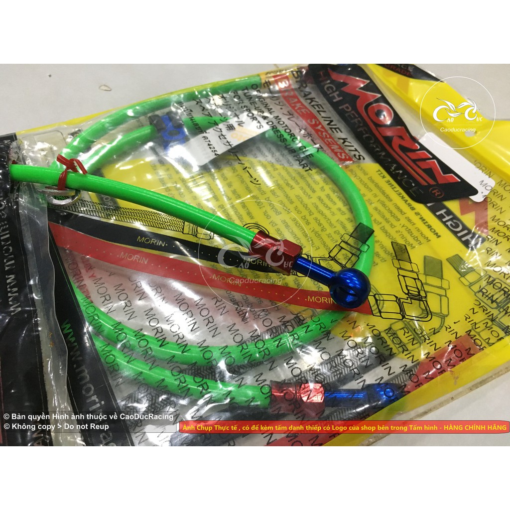 combo dây dầu trước và sau morin thái xanh lá cây