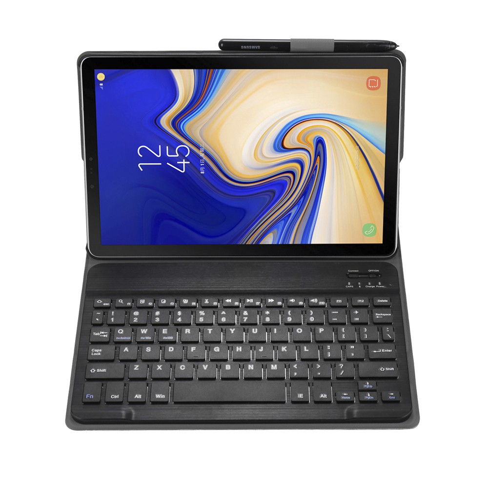 [Mã 99ELSALE hoàn 7% đơn 300K] Bàn phím bluetooth Samsung Tab S4 10.5"/ T835/ T830 (kèm bao da)