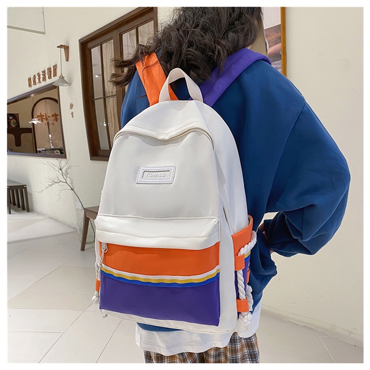 Balo Đi Học/Du Lịch Màu Sắc Dễ Thương Cho Nữ