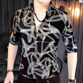 Áo sơ mi nam tay dài hàn quốc của shop02