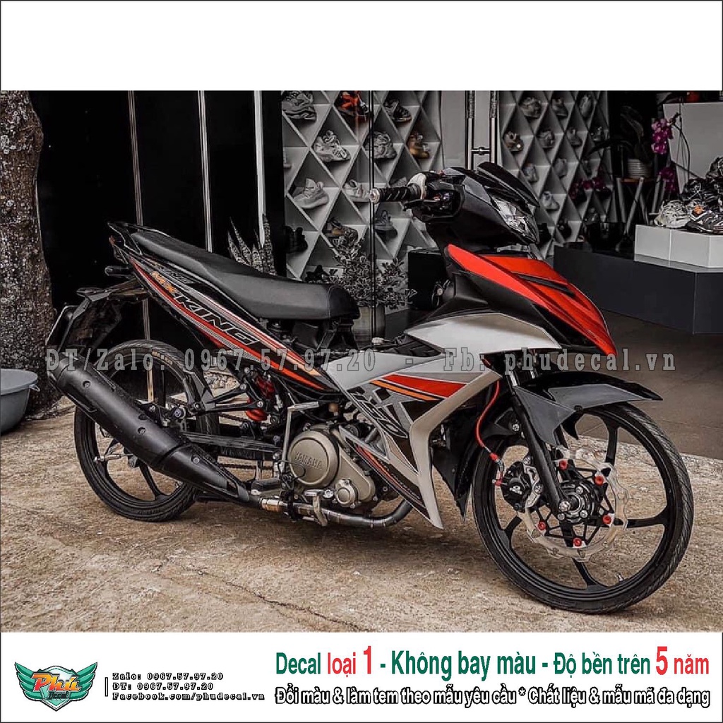 Tem Rời Exciter 150 bạc cam (A)