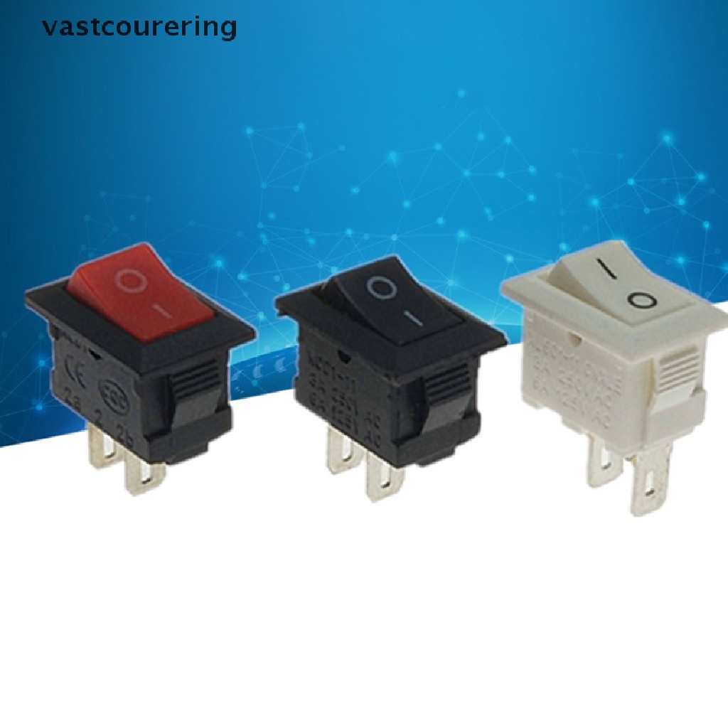 1 Công Tắc ON / OFF Mini 10 * 15mm 2Pin Cho Xe Hơi / Tàu Thuyền
