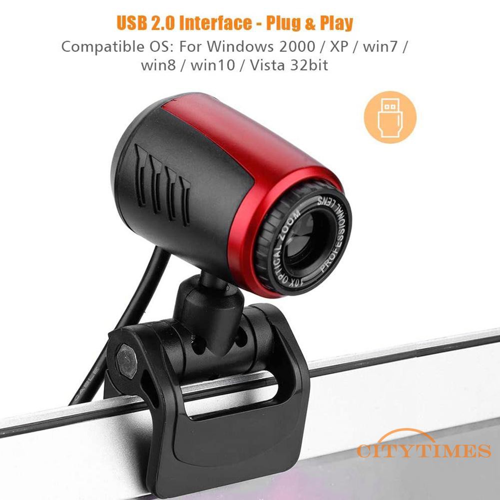 Webcam Usb 2.0 Kèm Micro Dùng Để Quay Video / Phát Trực Tiếp | BigBuy360 - bigbuy360.vn