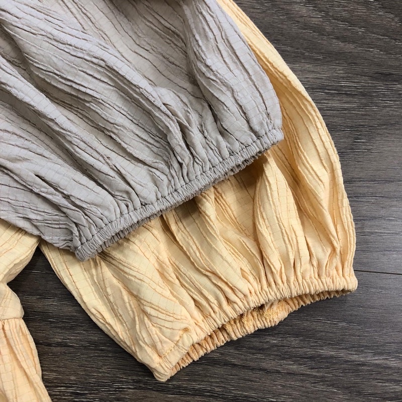 Áo babydoll thô nhún