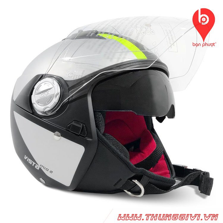 Nón 3/4 Givi M10.2 Vista M102FBDBK