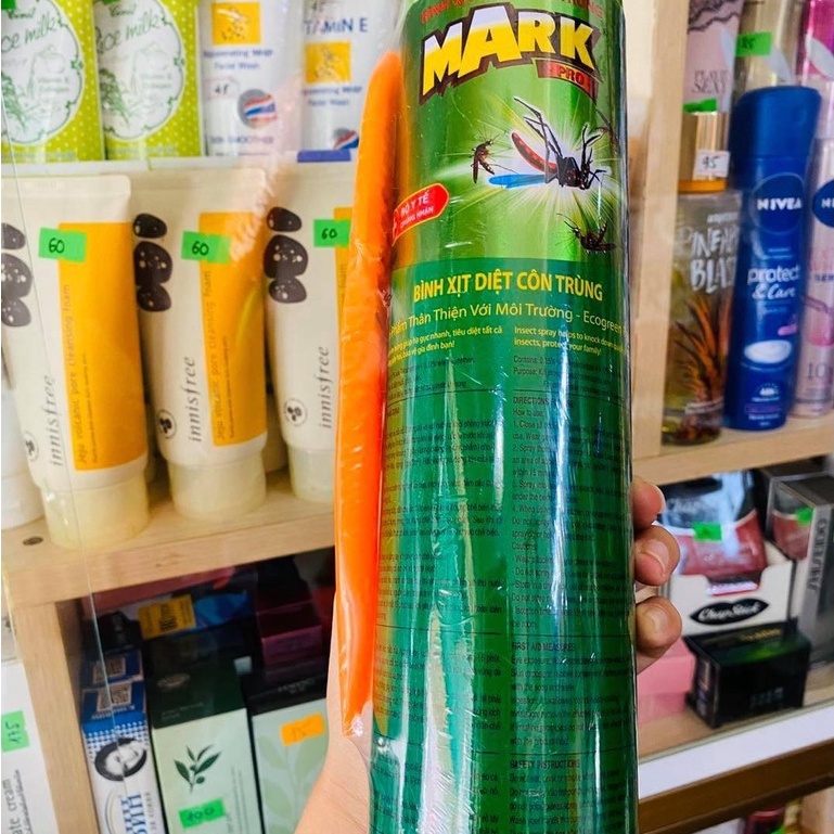 Bình xịt côn trùng MARK 600ml
