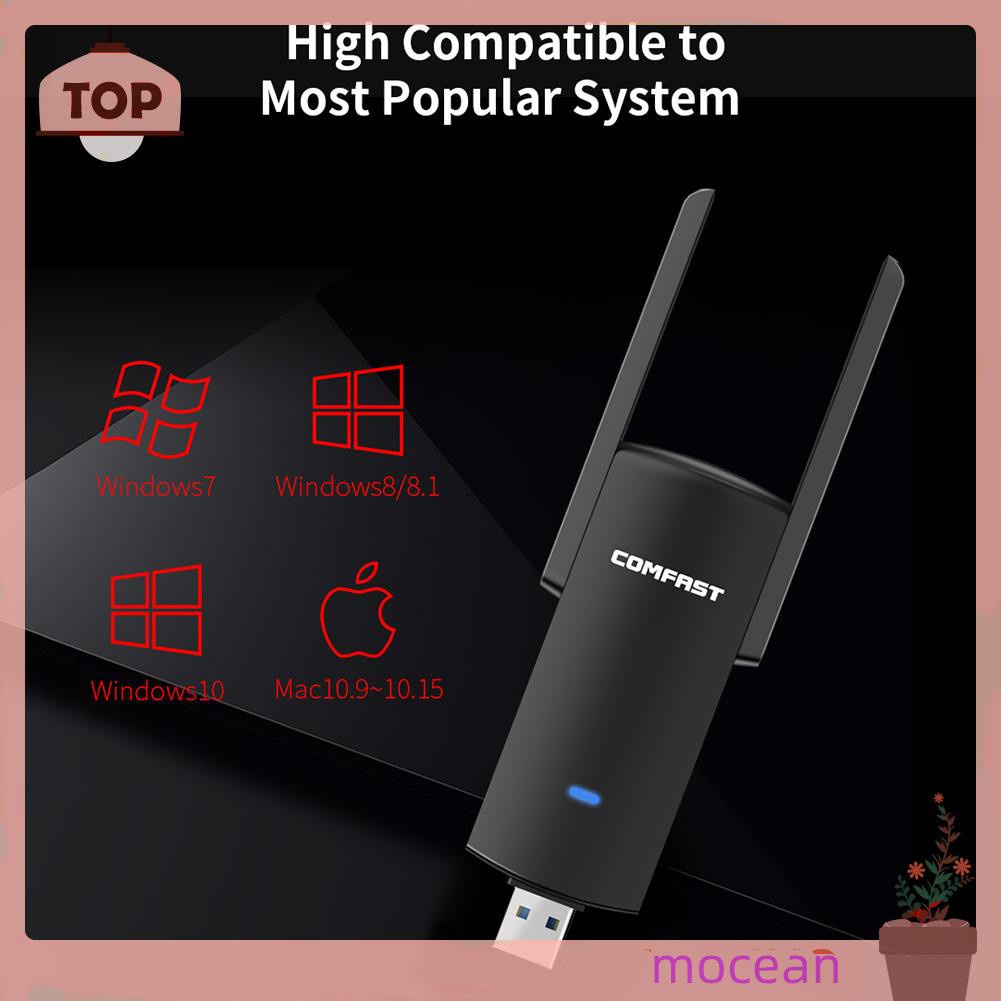 Usb 3.0 Thu Sóng Wifi Hiệu Mocean Comfast Cf-924Ac 1300m 2.4 / 5.8ghz | BigBuy360 - bigbuy360.vn