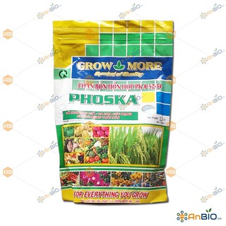 Phân bón Grow More PHOSKA 0-52-34 MKP Gói 1Kg KÍCH THÍCH RA HOA - C3.1021