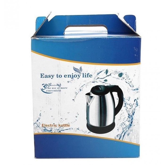 Ấm siêu tốc 2 lớp, Ấm Siêu Tốc Đun Nước Electric Kettle Dung Tích 1.8 Lít Loại 2 Lớp Màu-TONGKHOHUYHOANG168