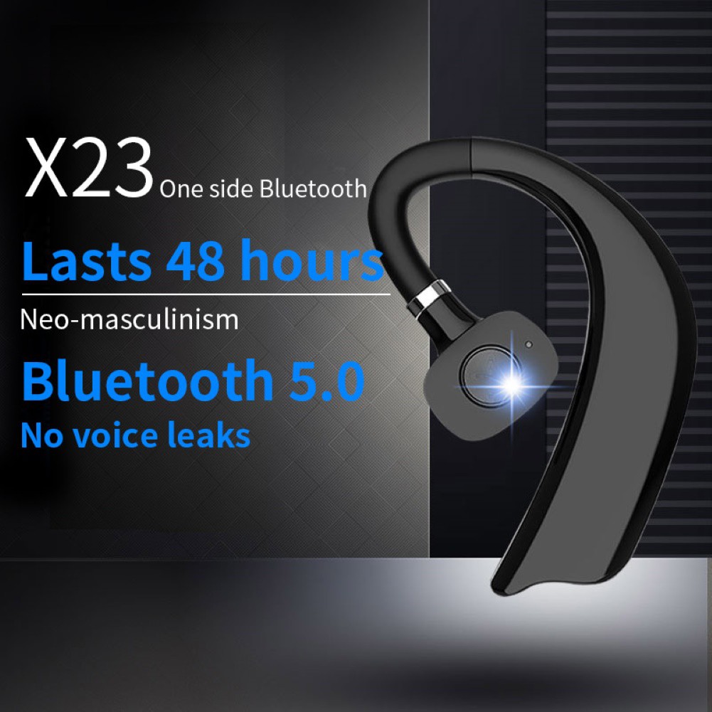 1 Tai Nghe Bluetooth 5.0 Không Dây Móc Vành Tai Rảnh Tay