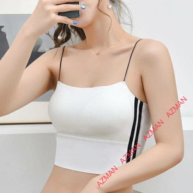 áo bra croptop tập gym yoga thể thao nữ 2 dây không gọng Su Đúc Bra05