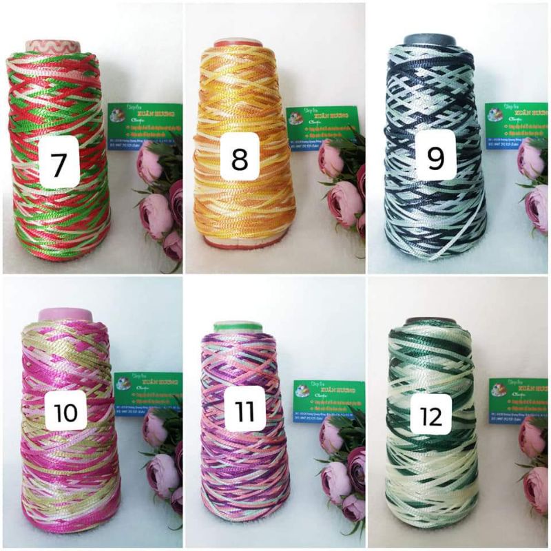 Sợi ribbon loang