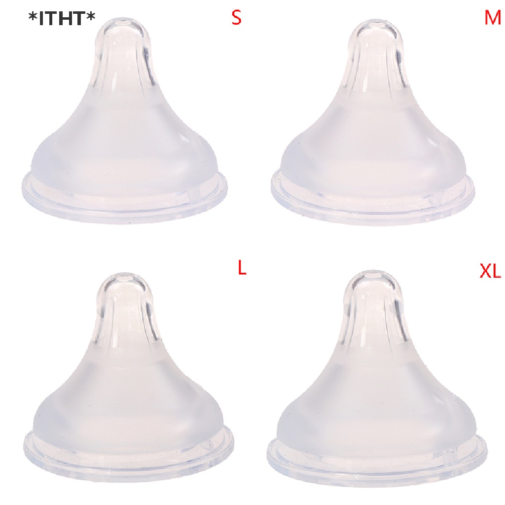 Núm Ti Giả Bằng Silicon Mềm Thay Thế Cho Bình Sữa Em Bé