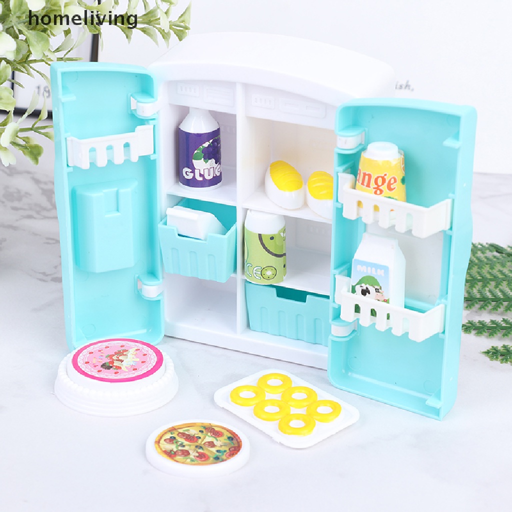 Tủ Lạnh Mini Tỉ Lệ 1: 12 Trang Trí Nhà Búp Bê