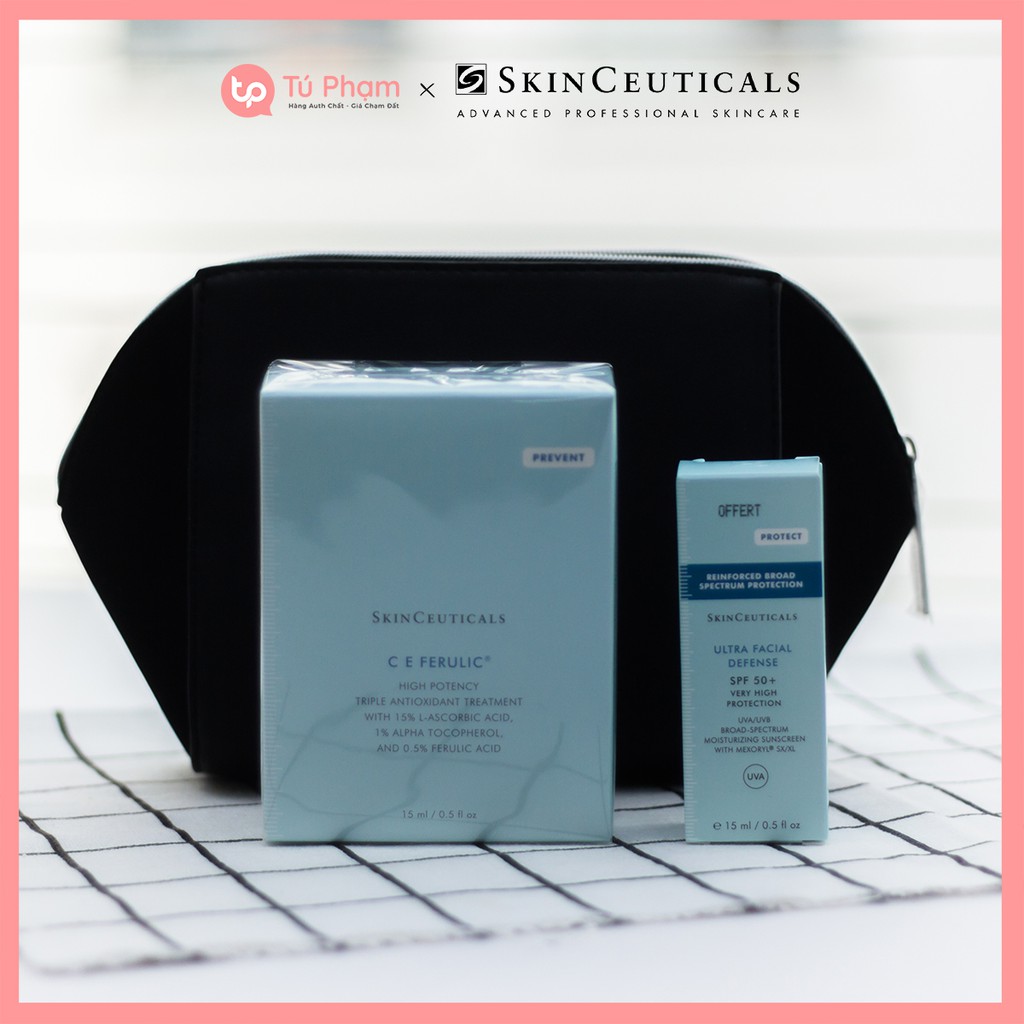 Bộ Sản Phẩm 2 Món Skinceuticals Votre Bouclier Integral