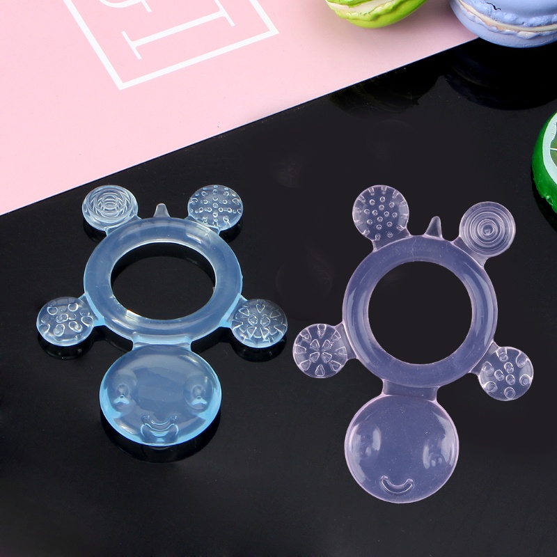 Đồ Chơi Gặm Nướu Bằng Silicone Không BPA Hình Rùa Dành Cho Trẻ Em