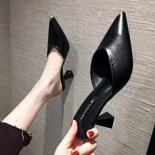 Sandal cao gót mũi nhọn hợp thời trang cho nữ