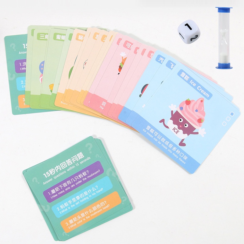 ZHAN QI TOYS Bộ Đồ Chơi Thẻ Bài Thám Tử Độc Đáo Thú Vị Cho Cả Gia Đình